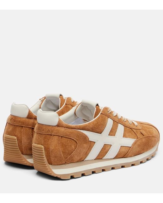 Hogan Brown 86Er Suede Sneakers