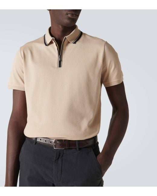 Polo Regatta en coton melange Loro Piana pour homme en coloris Natural