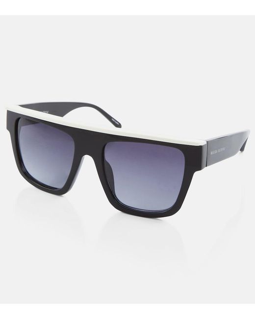 Magda Butrym Blue Flat-top Sunglasses