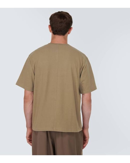 T-Shirt En Coton The Row pour homme en coloris Natural