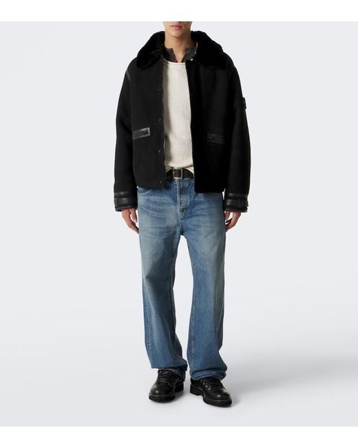 Giacca Ghost di Stone Island in Black da Uomo