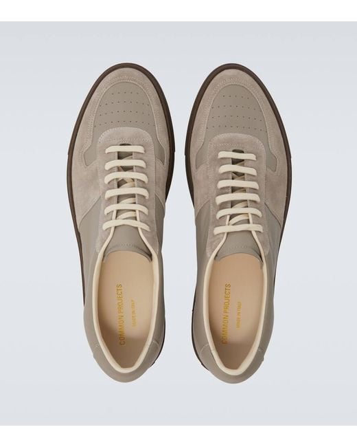 Baskets Achilles En Cuir Et Daim Common Projects pour homme en coloris Gray