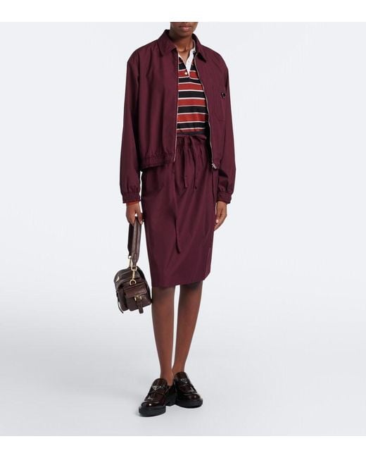 Prada Black Chocolate Leather Loafers