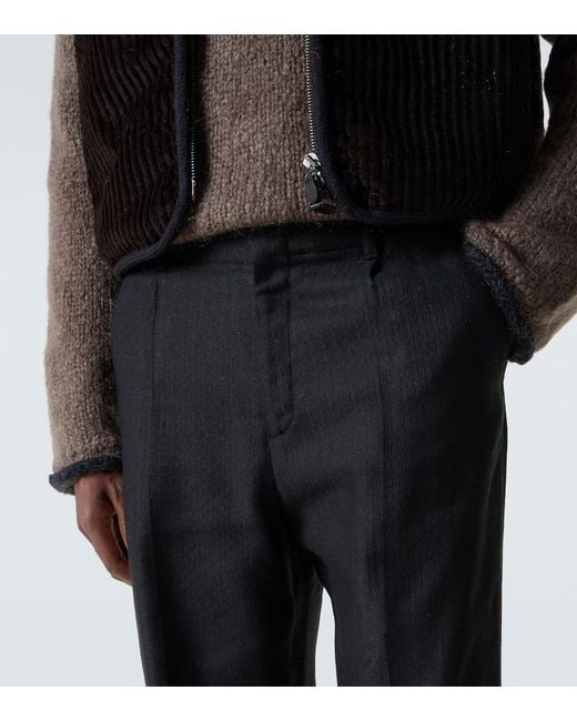 Our Legacy Chinohose Borrowed in Blue für Herren