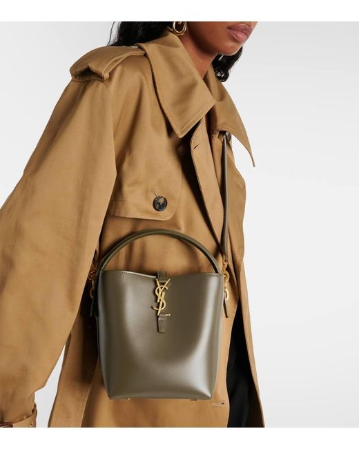 Saint Laurent Green "le 37" Bucket Bag