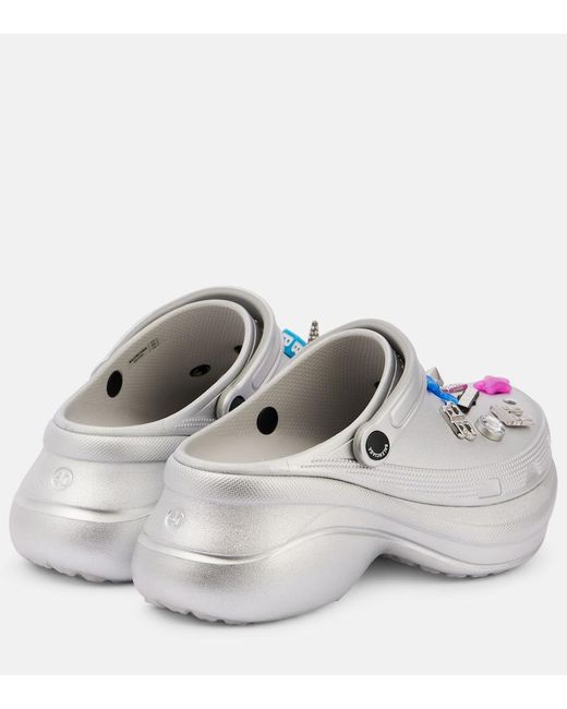 X Crocs di Balenciaga in Gray