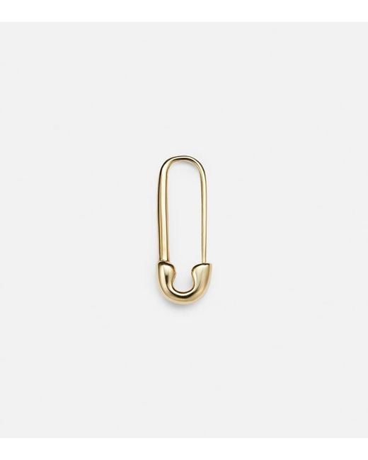Anita Ko Metallic Safety Pin 18Kt Single Earring