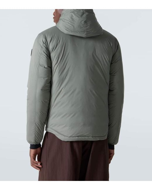 Chaqueta De Plumas Lodge Con Capucha Canada Goose de hombre de color Gray