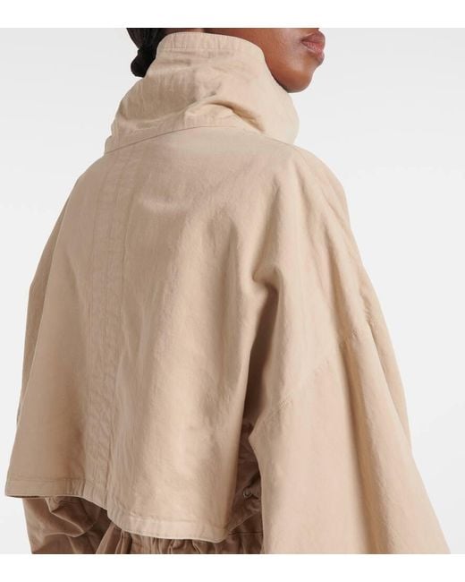 The Row Natural Herbie Cotton And Linen Gabardine Jacket