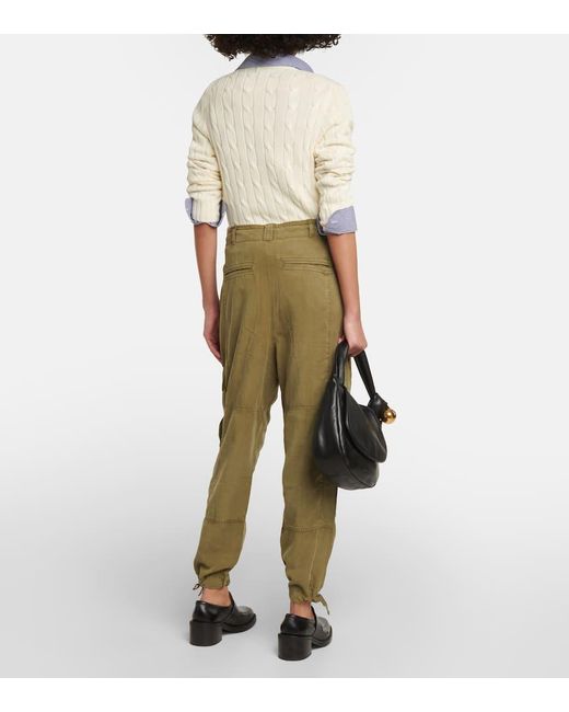 Polo Ralph Lauren Trousers in Green Lyst UK