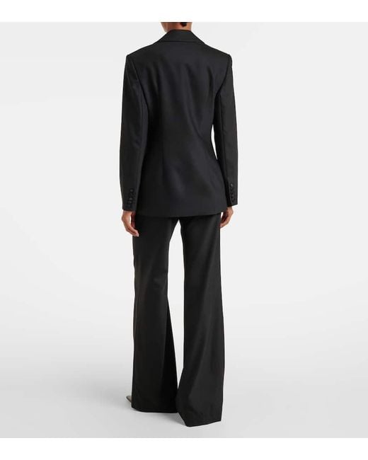 Costarellos Black Verzierter Blazer Lesia Aus Einem Wollgemisch