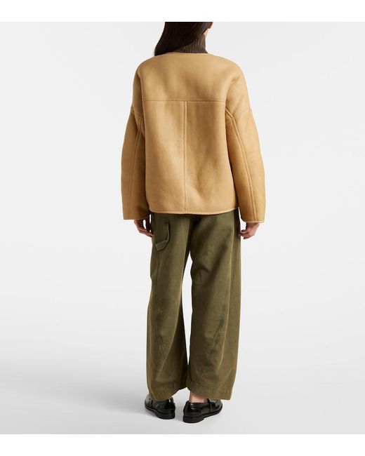 Polo Ralph Lauren Natural Reversible Leather Jacket