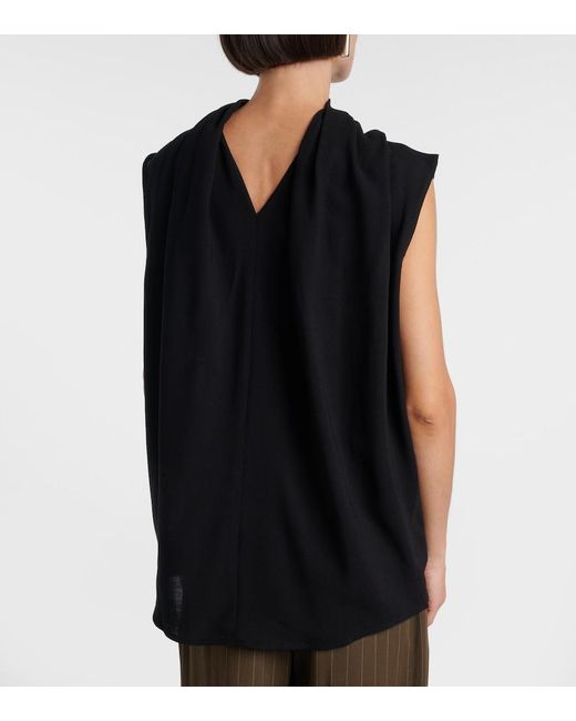 Totême Black Knitted Top
