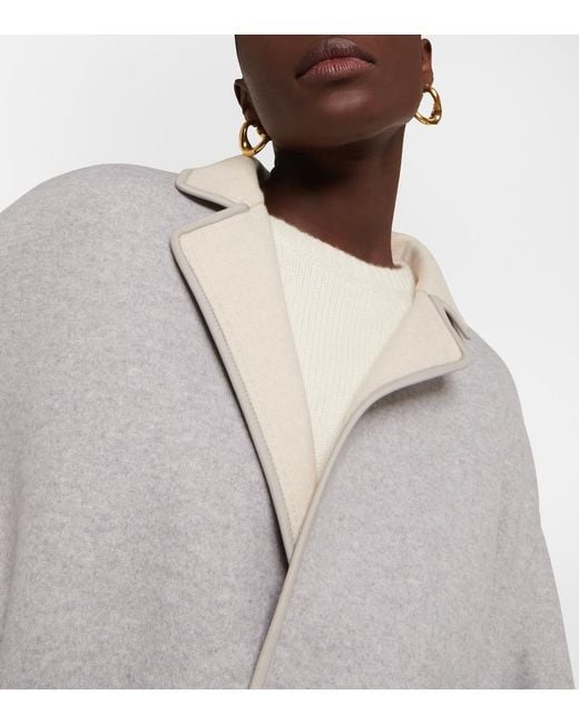 Loro Piana Blue Jimi Reversible Cashmere-Blend Jacket