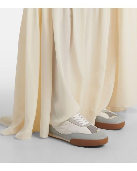 Baskets Kick En Cuir Chloé en coloris White