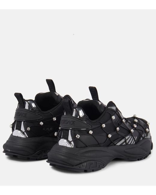 Versace Black Mercury M_vs_02 Sneakers