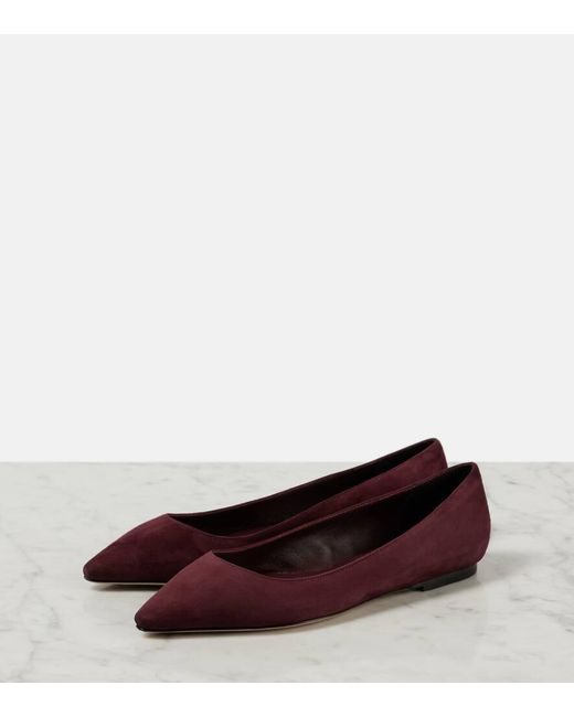 Ballerine Romy di Jimmy Choo in Red