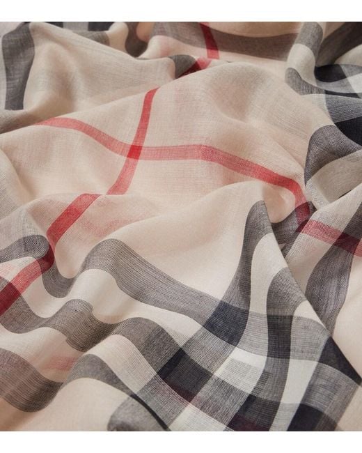 Sciarpa Check di Burberry in Multicolor