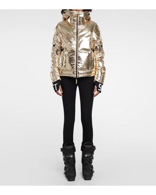 Jet Set Joanna Metallic Ski Jacket Lyst