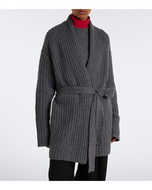Lisa Yang Black Jacqueline Cashmere Wrap Cardigan