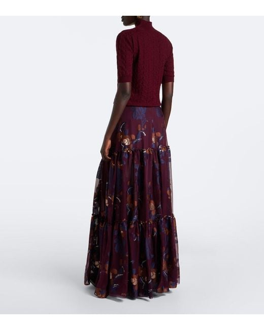 Gonna Lunga di Etro in Purple