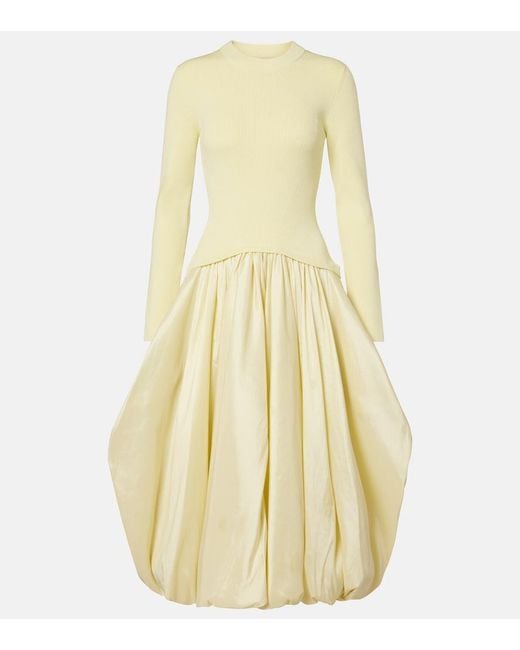 Robe Midi Izzy Jonathan Simkhai en coloris Yellow