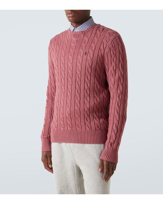 Polo Ralph Lauren Pullover Aus Baumwolle in Red für Herren