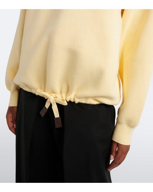 Loewe Multicolor Anagram Cotton-Blend Half-Zip Sweater