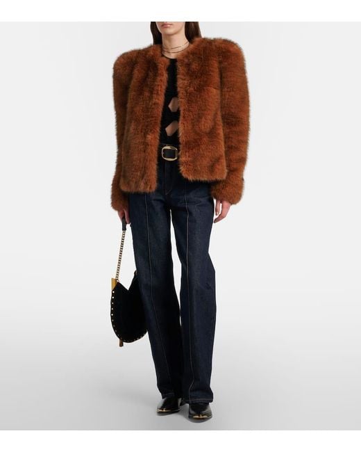 Isabel Marant Brown Jacke Bahria