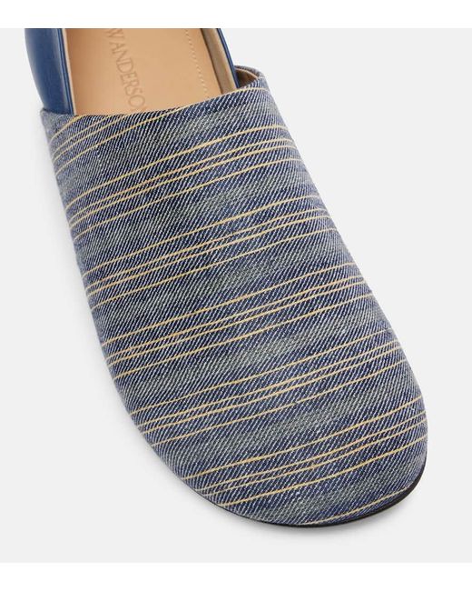 Slip-On Con Pelle di J.W. Anderson in Gray