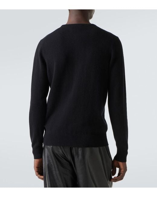 Jersey De Cachemir Allude de hombre de color Black