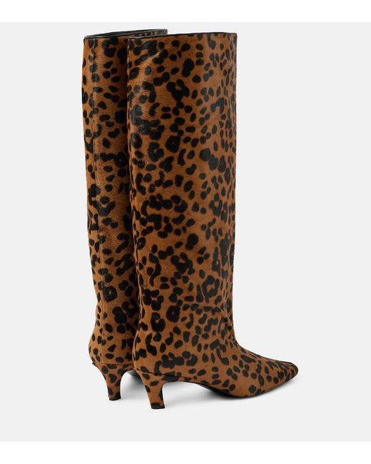 Totême  Brown 'The Wide Shaft' Boots