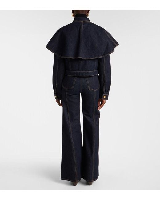 Ulla Johnson Blue Jeansjacke Agata