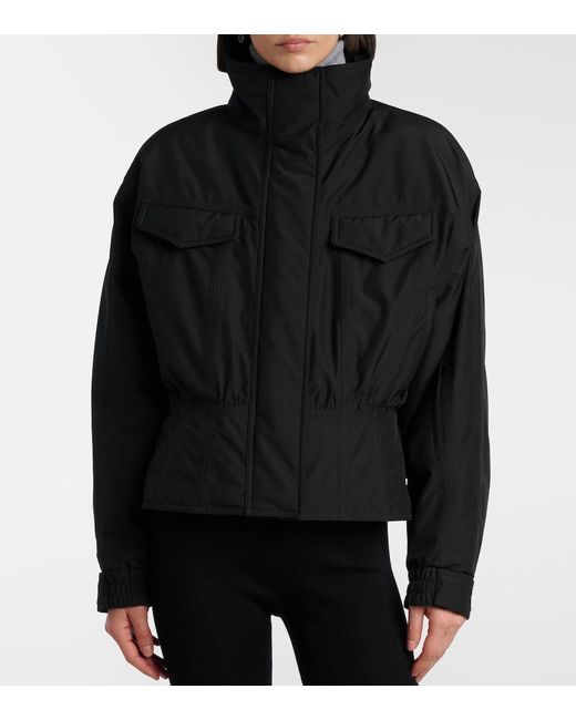 Saint Laurent Black Technical Canvas Jacket