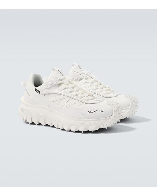 Moncler White Trailgrip Gtx Low Sneakers for men
