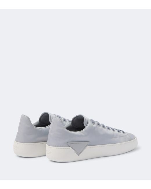 Prada White Court Re-Nylon Sneakers for men