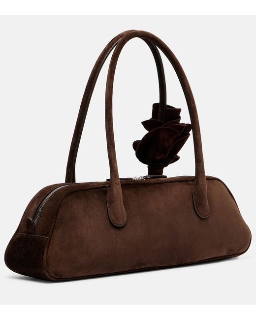 Magda Butrym Brown Brigitte Suede Shoulder Bag