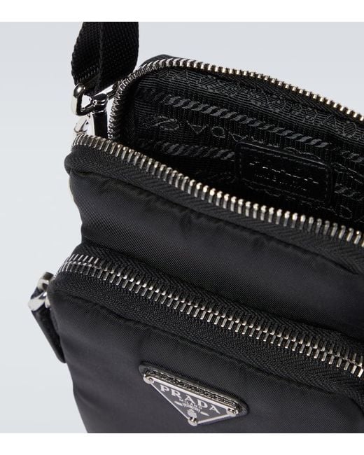 Prada White Bolso Cruzado De Nylon for men