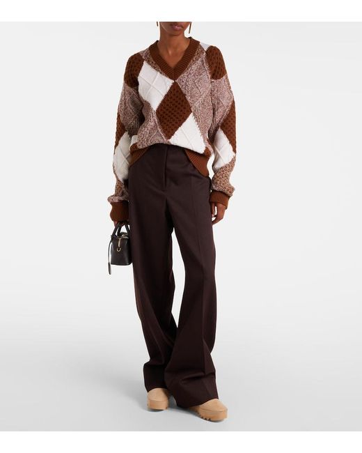 Stella McCartney Natural Sneakelyse Alter Suede Sneakers