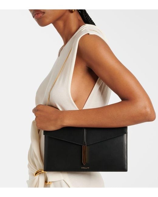 Pochette Tokyo En Cuir DeMellier London en coloris Black