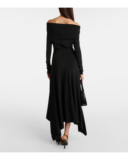 Max Mara Black Gerla Long Sleeve Dress