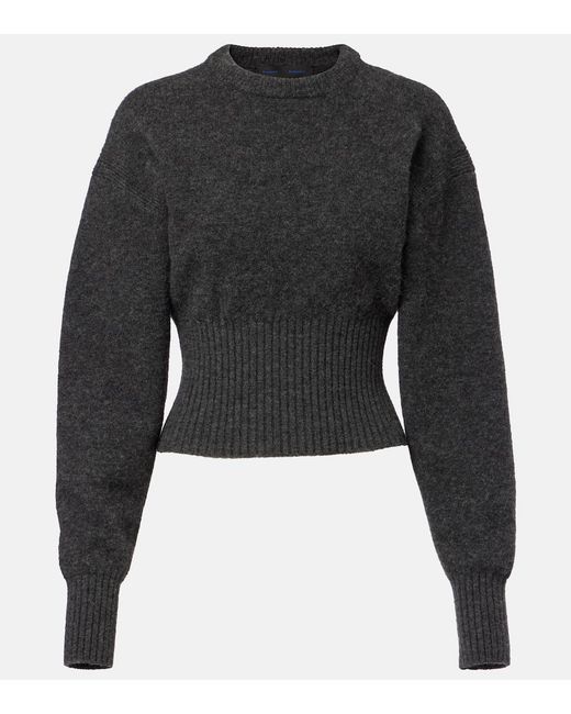 Proenza Schouler Black Randi Wool And Alpaca-Blend Sweater