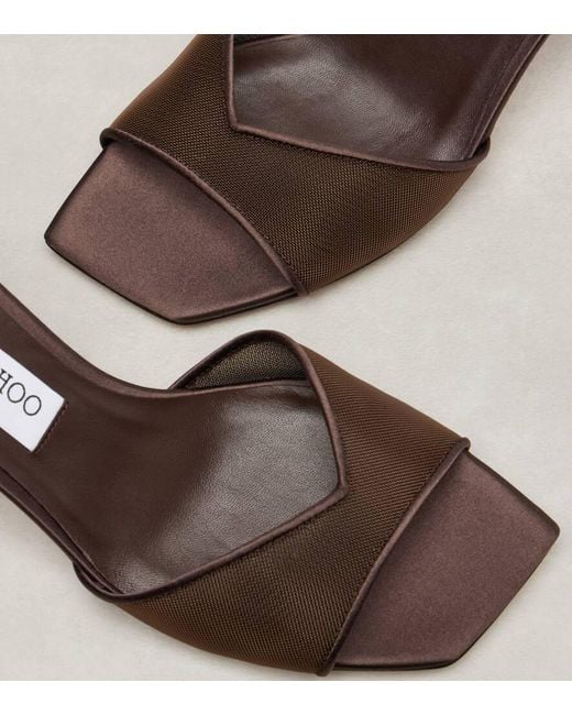Mules Skye 70 Jimmy Choo en coloris Brown
