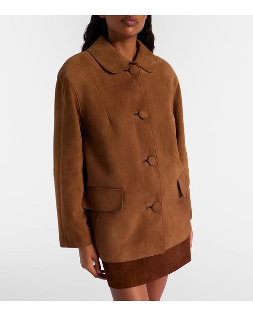 Prada Brown Suede Jacket