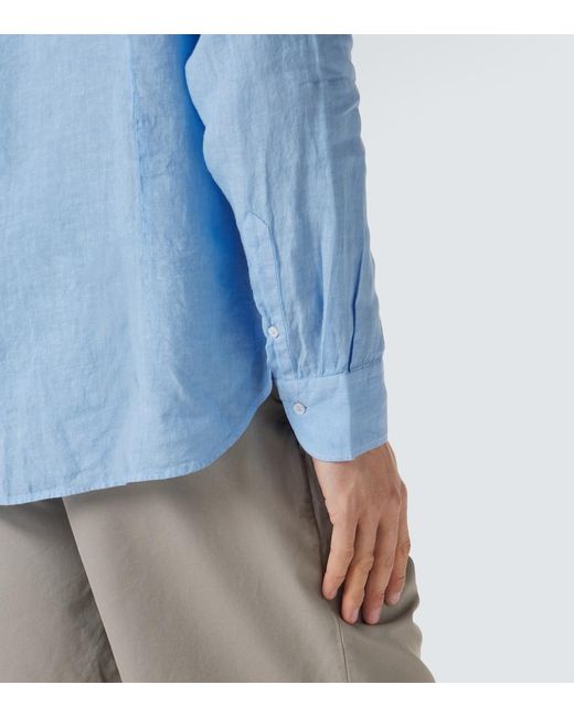 Camicia di Fedeli in Blue da Uomo
