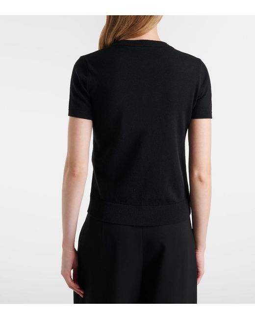 Max Mara Black Wool Sweater