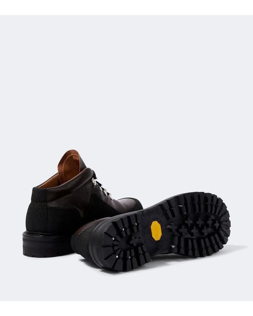 Our Legacy Black Quest Leather Shoes for men
