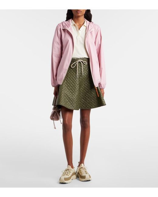 Moncler Pink Fegeos Hooded Jacket