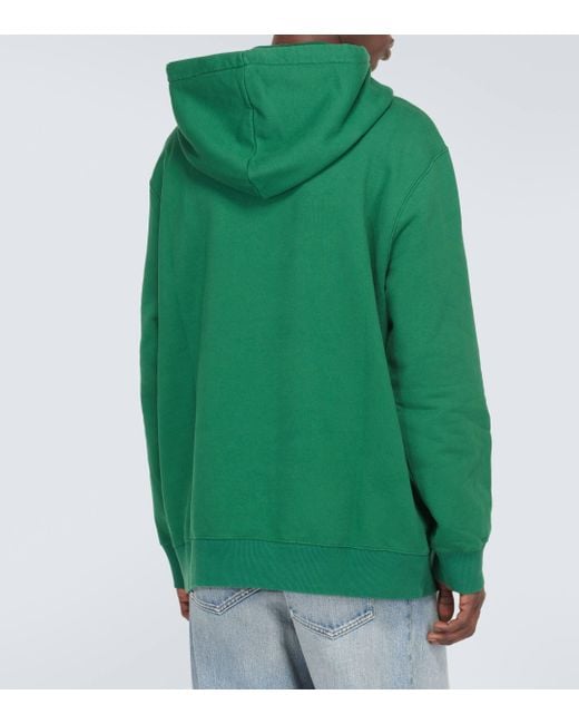 Sweat-shirt a capuche en coton a logo Lanvin pour homme en coloris Green