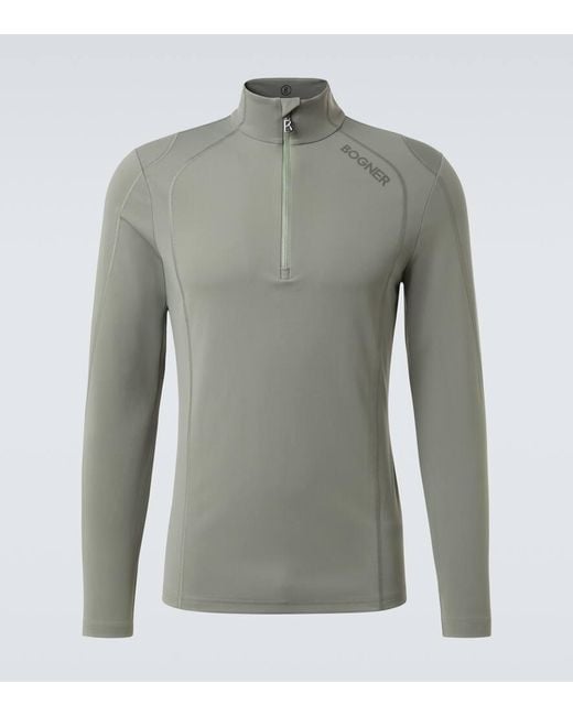 Bogner Gray Harry Ski Top for men
